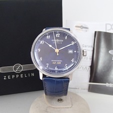 エコスタイルで、ツェッペリンのLZ129 7046-3 ヒンデンブルク デイト付き クオーツ腕時計を買取いたしました。状態は通常使用感があるお品物です。