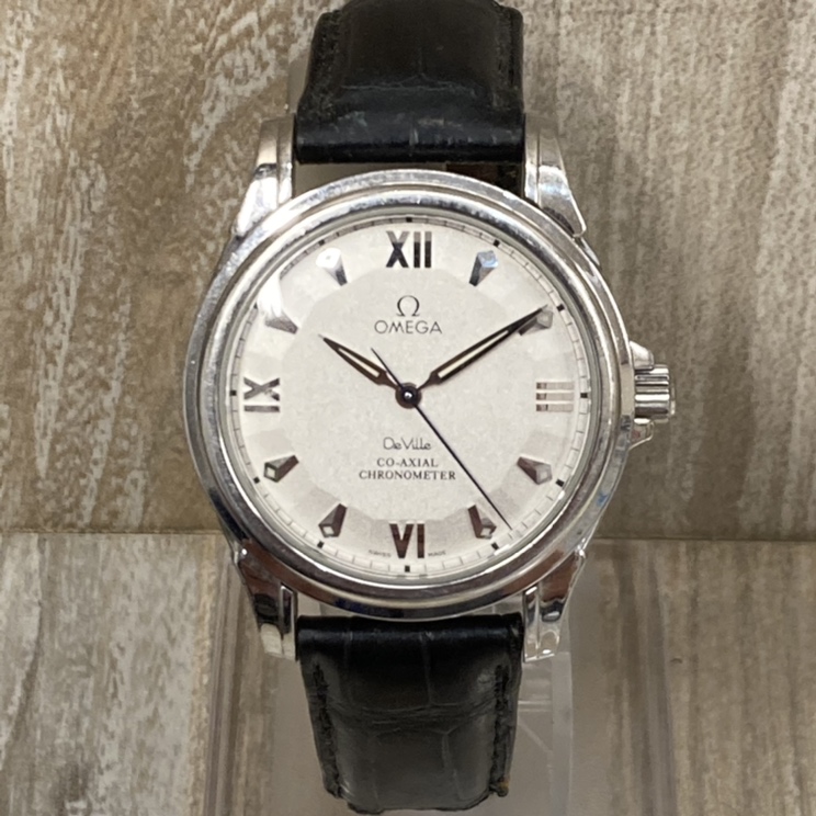 オメガの4833.31 デヴィル コーアクシャル クロノメーター自動巻き腕時計の買取実績です。