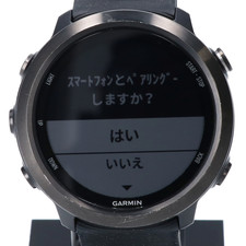 エコスタイル大阪心斎橋店にて、ガーミンのミュージックプレイヤー内蔵GPSウォッチ/腕時計(010-01863-D2、ForeAthlete 645 Music)を高価買取いたしました。状態は通常使用感のお品物です。