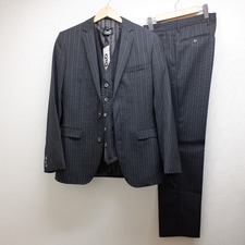 エコスタイル大阪心斎橋店にて、D＆G(ディーアンドジー※ドルチェアンドガッバーナ)のウール×ストライプ、シングル2B3Pスーツ(RU0268)を高価買取いたしました。状態は新品未使用品です。