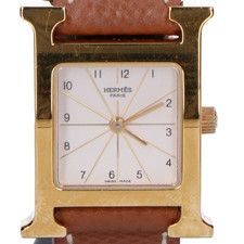 エルメスのHH1.201 Hウォッチ クォーツ時計を買取させていただきました。エコスタイル宅配買取センター状態は通常使用感のある中古品