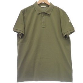 モンクレールのカーキ 2019年製 MAGLIA POLO MANICA CORTA 袖ロゴ ポロシャツの買取実績です。