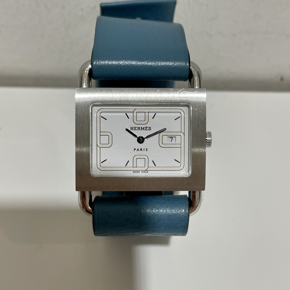 エルメスのSS バレニア BA1.510 クオーツ 腕時計の買取実績です。