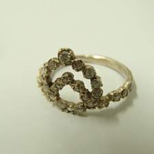 ノグチ ダイヤモンドデザインリング(指輪)　K14WG/ホワイトゴールド　061-112 買取実績です。