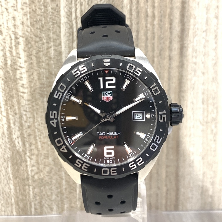 タグホイヤーのWAZ1110 フォーミュラー1 ラバーベルトタイプ クォーツ腕時計の買取実績です。