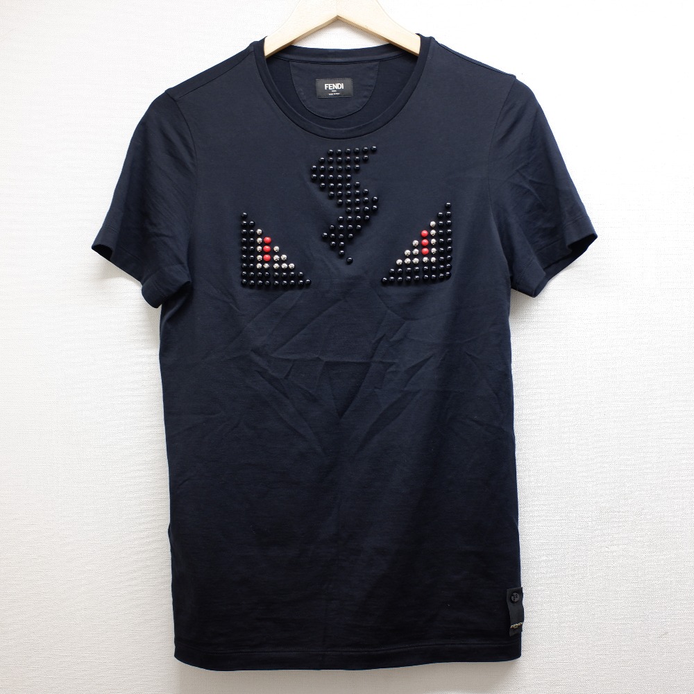 フェンディのFY0766 7HR Studs Monster T-shirt　スタッズ×モンスター　クルーネック半袖Tシャツの買取実績です。