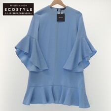 エコスタイル宅配買取センターで、ヨーコチャンのYCD-120-553の20年製 ブルー flared sleeve dressを買取りました。状態は未使用品です。