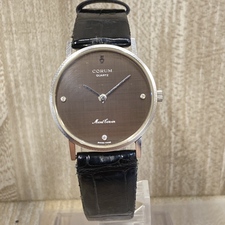エコスタイル銀座本店では、コルムのモンセルヴァンの3Pダイヤモンドインデックスの品番が31039番のステンレスを使ったクオーツ腕時計を買取いたしました。状態は使用感の強いお品物です。※不動品