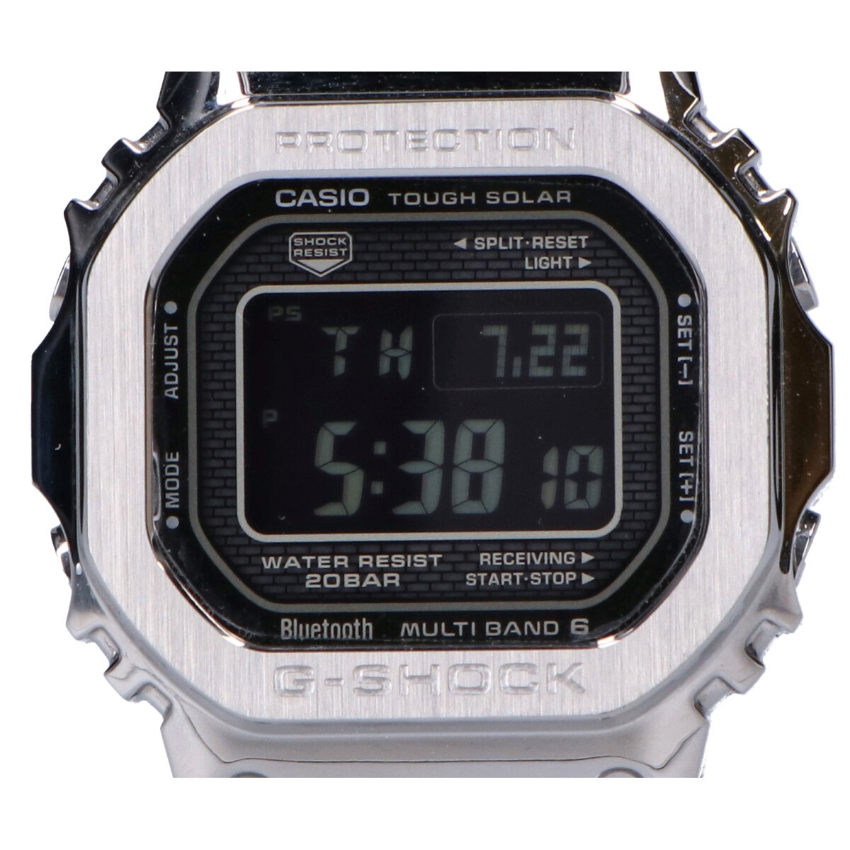 ジーショックのGMW-B5000-1JF フルメタル ラバーベルト Bluetooth タフソーラー電波 腕時計の買取実績です。