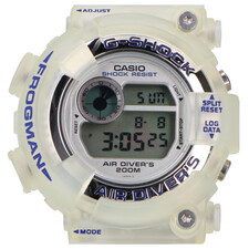 エコスタイル渋谷店で、ジーショックのフロッグマン(DW-8250WC-7BT W.C.C.S.世界サンゴ礁保護協会オフィシャルモデル デジタル時計)を買取ました。状態は数回使用程度の新品同様品です。