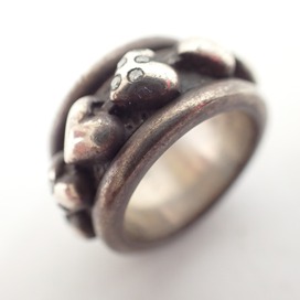 レザーズアンドトレジャーズのREV HEART RING/リボルビングハートリング/指輪　シルバー/SV925の買取実績です。