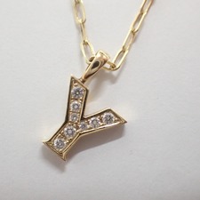エコスタイル渋谷店で、アイファニーのアルファベットネックレス(K18YG ダイヤモンド付)を買取りました。状態は若干の使用感がある中古品です。