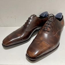 エコスタイル渋谷店で、アンソニークレバリーの革靴(ブラウン BODEI CV001 ストレートチップ チゼルトゥ)を買取ました。状態は未使用品です。