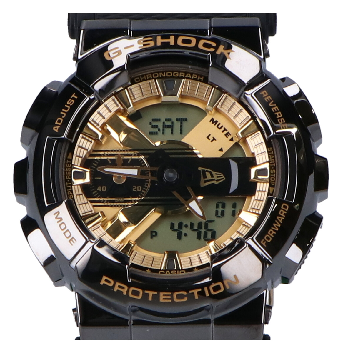 ジーショックの×ニューエラ GM-110NE-1AJR 100周年記念コラボ クオーツ 腕時計の買取実績です。