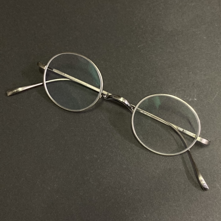 金子眼鏡のKV-49 ATS ピュアチタニウム 度入りレンズ ラウンドメガネフレーム 眼鏡の買取実績です。