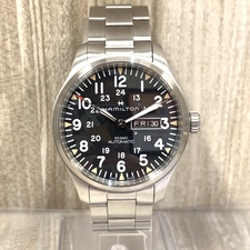 ハミルトン H70535131 カーキフィールドデイデイト 自動巻き時計 買取実績です。