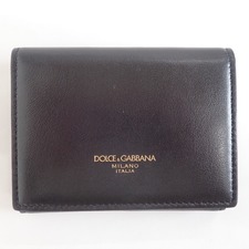 ドルチェ&ガッバーナ AZ607 BP2525　レザー三つ折り財布(小銭入れあり)　ブラック 買取実績です。