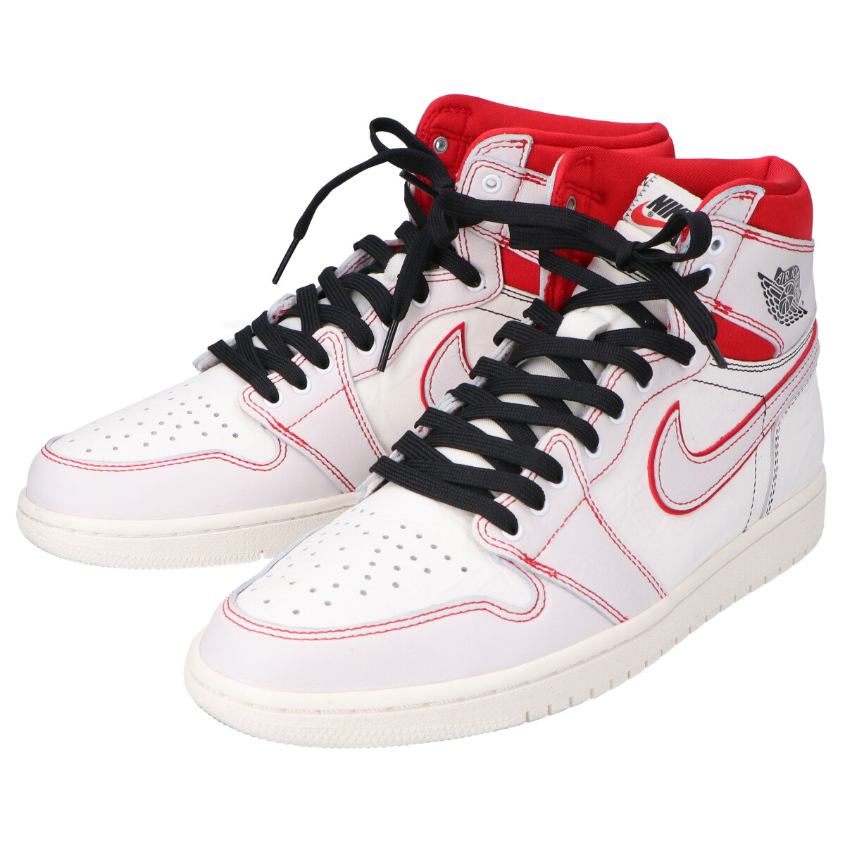 ナイキの555088-160 AIRJORDAN1 RETRO HIGH OG SAIL/UNIVERSITY REDの買取実績です。