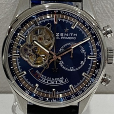 エコスタイル浜松入野店でゼニスのクロノマスターのオープン、シャルルベルモの03.2085.4021、限定モデルの自動巻き時計を買取りました。状態は若干の使用感のある中古品です。
