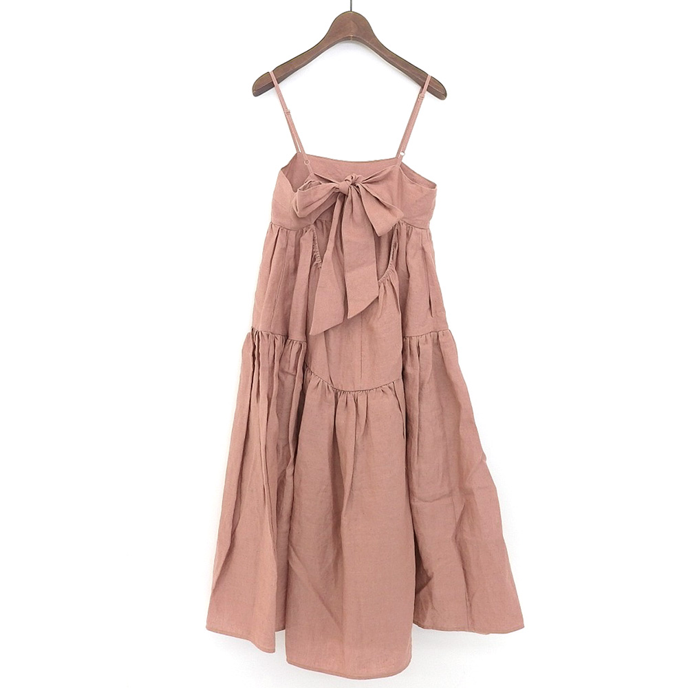 マイランのColor Linen Back Ribbon Dress ワンピース/ドレスの買取実績です。