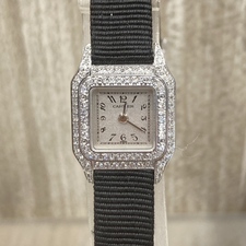 エコスタイル銀座本店で、カルティエの18K素材を使っている、WF3173F3ミニパンテールの二重ダイヤベゼルクオーツ腕時計を買取いたしました。状態は通常使用感がある中古のお品物です。