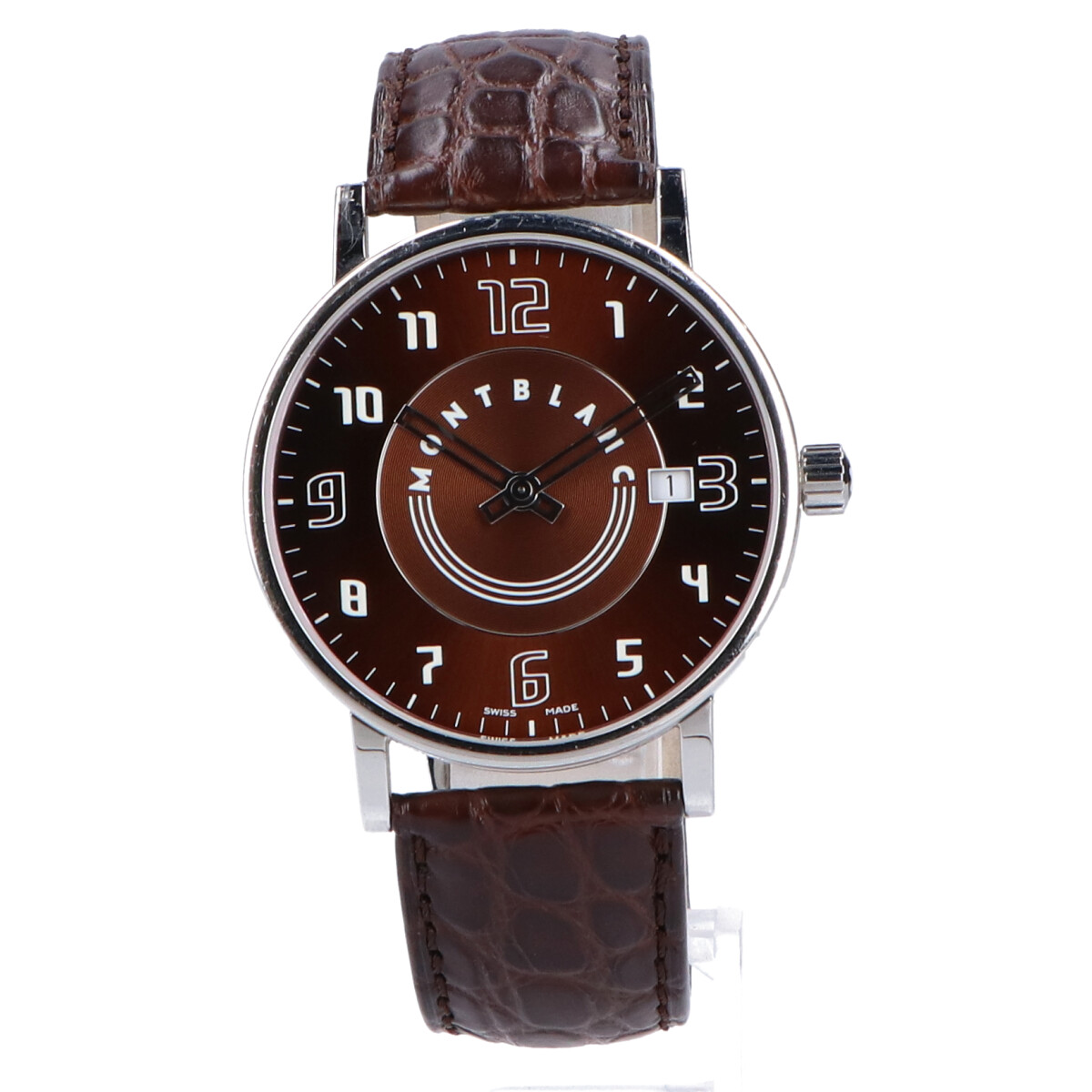 モンブランのSSケース デイト付き クオーツ腕時計 7078の買取実績です。