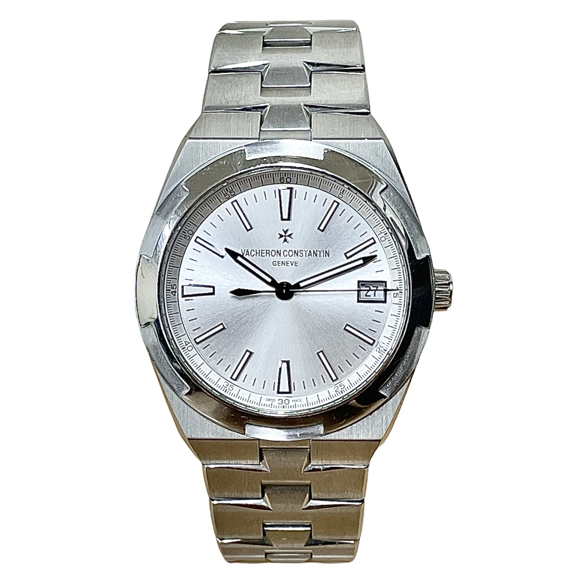 ヴァシュロンコンスタンタンのSS 白文字盤 4500V/110A-B126 オーヴァーシーズ 自動巻き時計の買取実績です。
