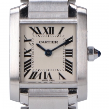 カルティエ S/S CRW51008Q3 タンクフランセーズSM クオーツ 腕時計 買取実績です。