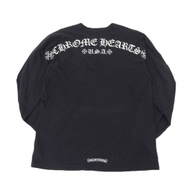 クロムハーツのブラック エンブレムプリント Tシャツの買取実績です。