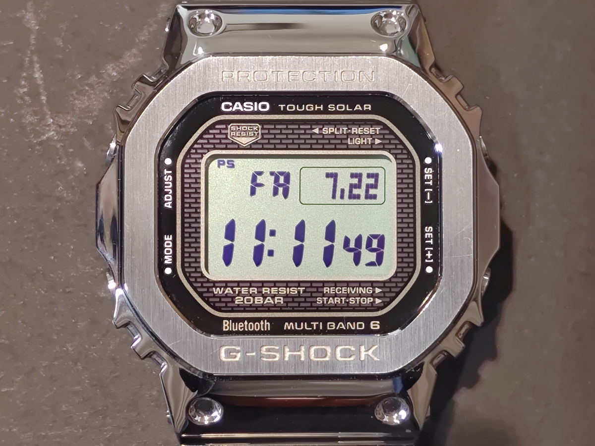 ジーショックのGMW-B5000D-1JF フルメタル タフソーラー 腕時計の買取実績です。