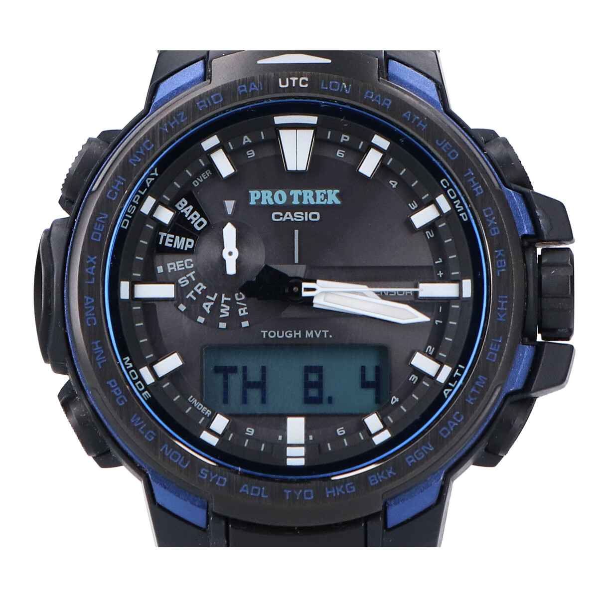 カシオのプロトレック PRW-6100YT-1BJF トリプルセンサー ソーラー電波 腕時計の買取実績です。