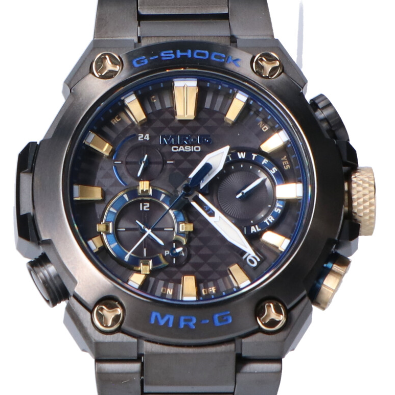 ジーショックのMR-G MRG-B2000B-1AJR タフソーラー電波腕時計 勝色の買取実績です。
